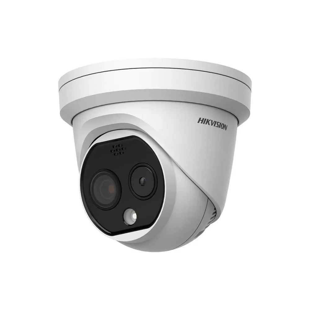 Hikvision DS-2TD1228-2/QA Thermal & 4MP Optical Bi-Spectrum Outdoor Turret Camera