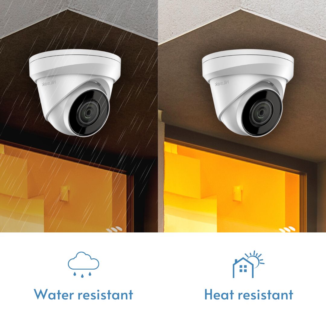 HiLook IPC-T240H 2.8mm 4MP PoE Turret Camera