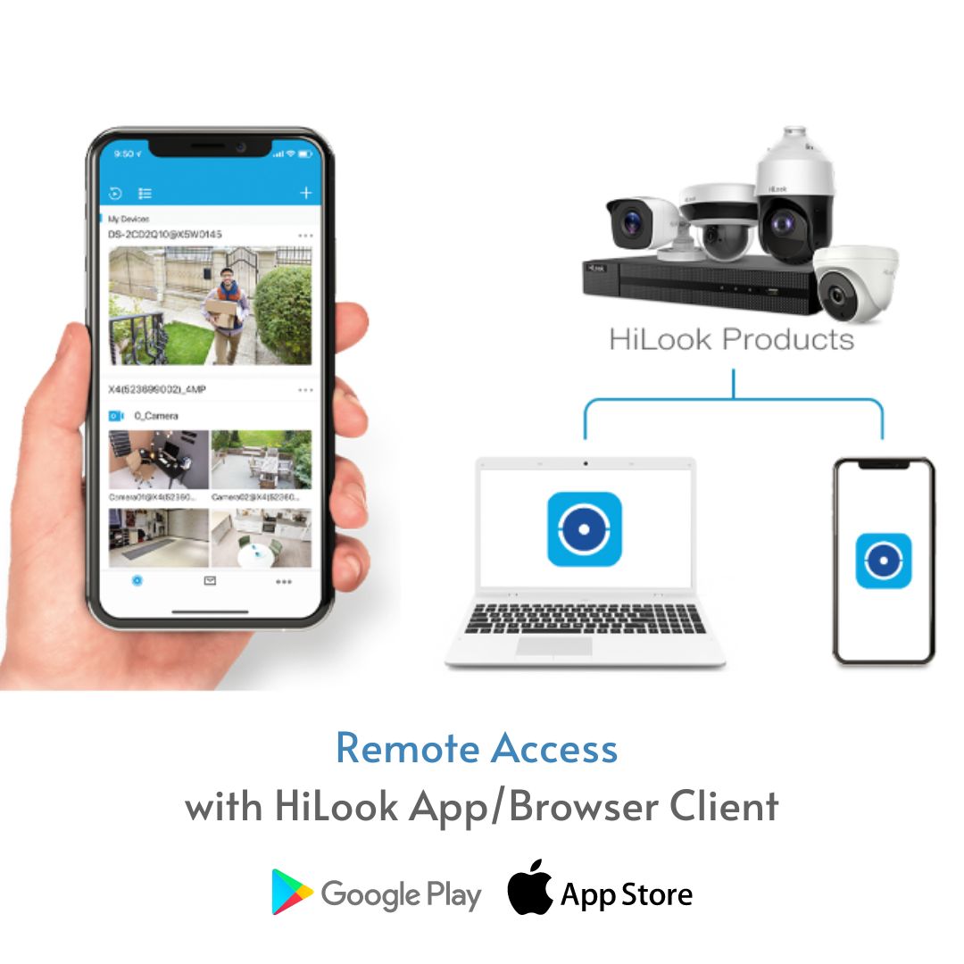 HiLook PTZ-N2404I-DE3 4MP PTZ PoE Camera