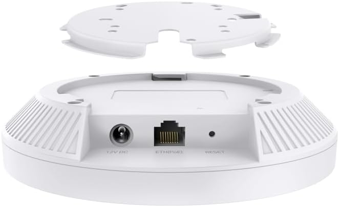 TP-Link EAP723 WiFi 7 access point, BE3600 dual band wireless access points, Omada Mesh, support passive PoE+ powered, seamless roaming, centralized cloud management, easy mounting on wall or ceiling