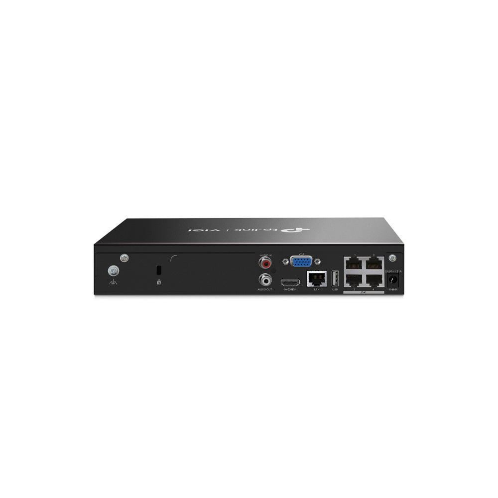 TP-Link VIGI NVR1004H-4P 4 頻道 16MP PoE+ NVR（無硬碟）