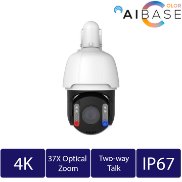 8MP 37X Zoom AI Active Deterrence PTZ Camera (CAM-IP3658-PV-37X-AI)