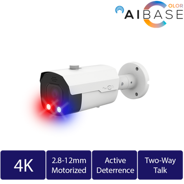4K Active Deterrence Full Color Motorized IP Bullet