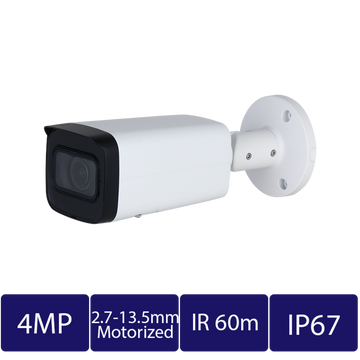 4MP IR Vari-focal Bullet Network Camera (CAM-IP9724T-Z-AI)
