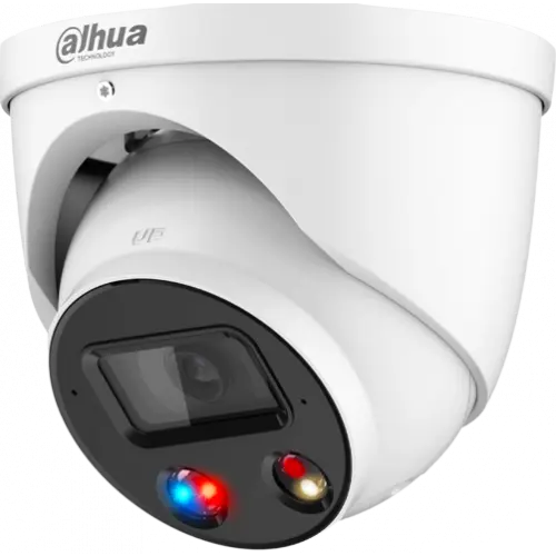 Dahua N43BU82 4MP Lite-Series TiOC Turret Camera with Smart Motion Detection & Active Alarm, 2.8mm
