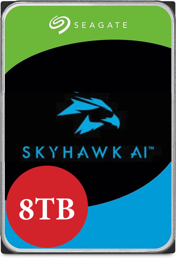 Seagate SkyHawk 8TB Surveillance Internal Hard Drive HDD (PC-HD-8TB-SEAGATE-SKYHAWK)