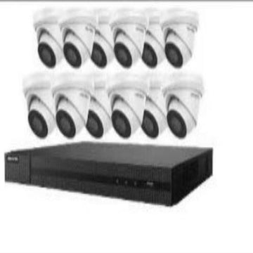 GUARDING VISION NVR  IP-KIT161264-BR 16 CH 12 CAMERA 6MP KIT 4TB HDD 2 WAY TALKING