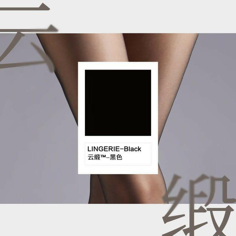 绫Lingerie 情趣丝袜 「绫」新品「云缎」亲密无距 0.2D极薄深裆无缝连裤袜