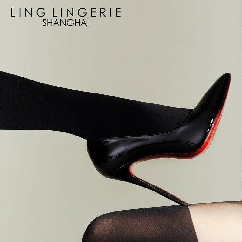 绫Lingerie 情趣丝袜 「绫」【遇】半丝半缕 JK无缝拼接过膝显瘦同色系高筒袜