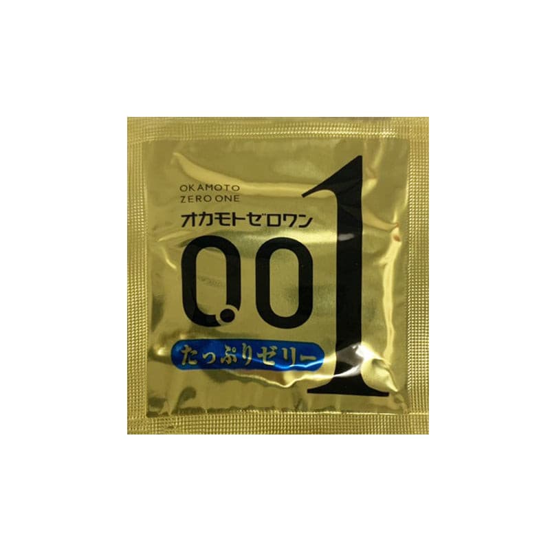 冈本OKAMOTO 避孕套 日本冈本0.01安全套3只润滑装