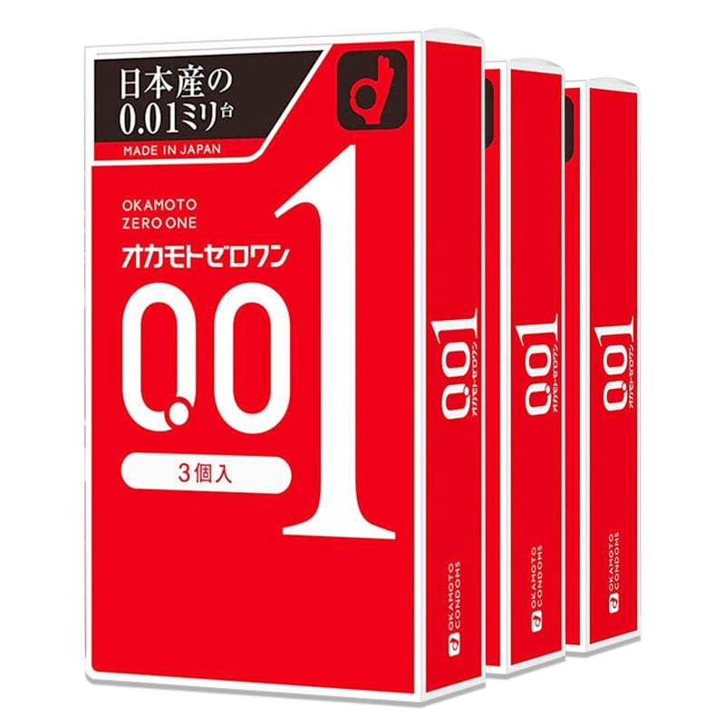 日本冈本0.01安全套3只装 - 优惠组合套装 - Premium 避孕套 from 冈本OKAMOTO - Just $39.99! Shop now at blissboxmall