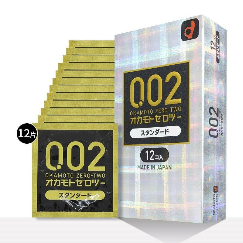 冈本OKAMOTO 避孕套 日本冈本0.02安全套12只装