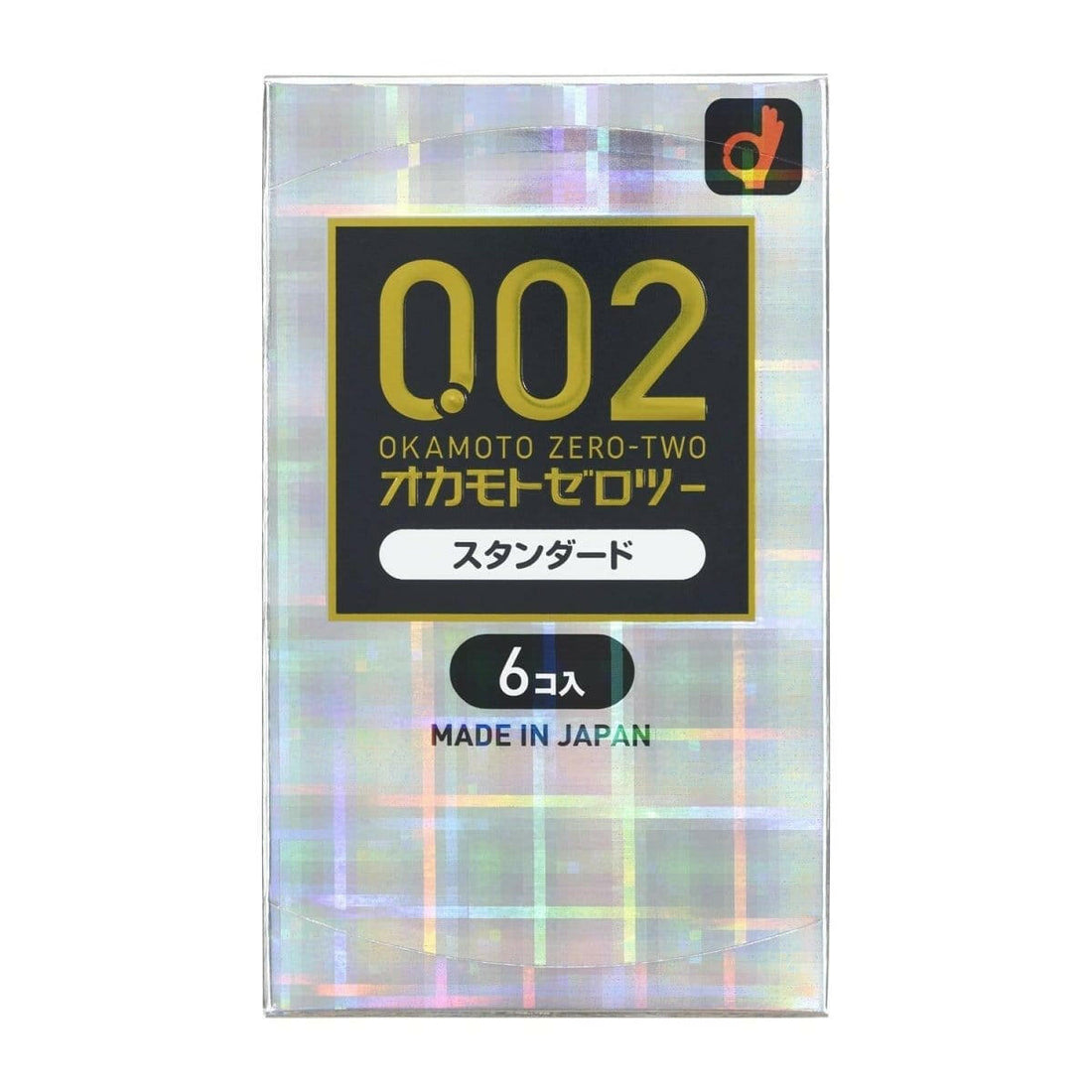 冈本OKAMOTO 避孕套 日本冈本0.02安全套6只装