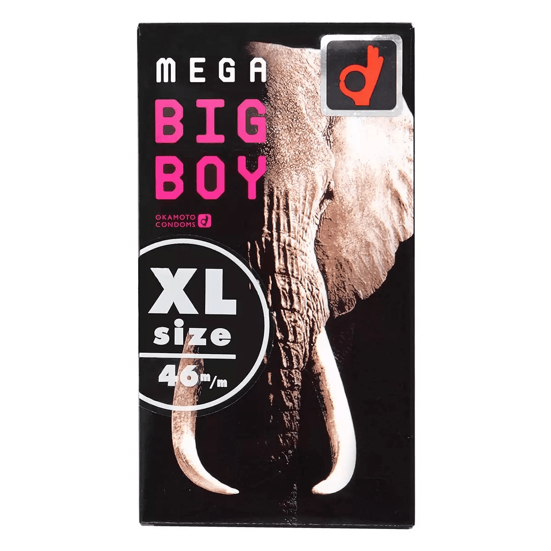 日本冈本Okamoto Mega Big Boy - XL 安全套12只装 - Premium 避孕套 from 冈本OKAMOTO - Just $19.99! Shop now at blissboxmall