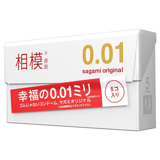 相模Sagami 避孕套 日本相模sagami幸福0.01安全套5只装