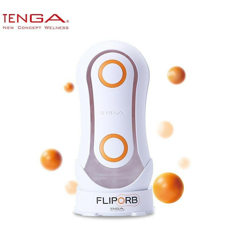 Tenga 飞机杯 柔软冲激橙 日本TENGA FLIP ORB 异次元飞机杯