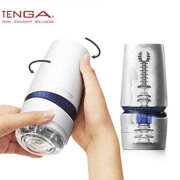 Tenga 飞机杯 日本TENGA AERO旋回式吸附控制飞机杯